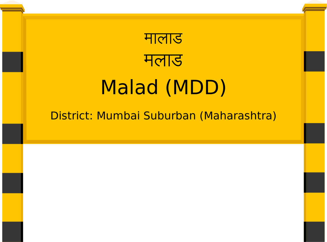 Malad (MDD) Railway Station