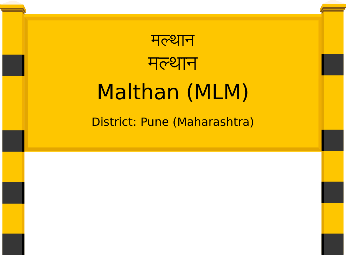 Malthan (MLM) Railway Station