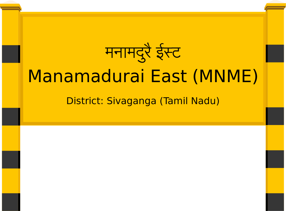 Manamadurai East (MNME) Railway Station