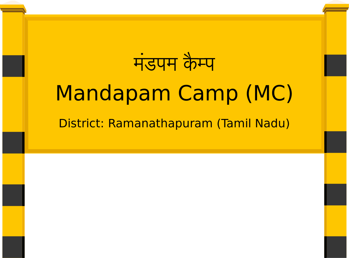 Mandapam Camp (MC) Railway Station