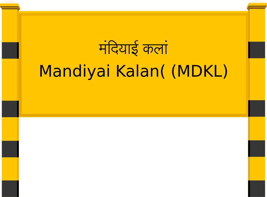 Mandiyai Kalan( (MDKL) Railway Station