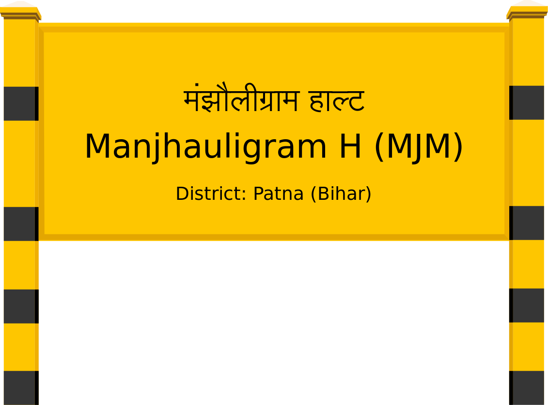 Manjhauligram H (MJM) Railway Station