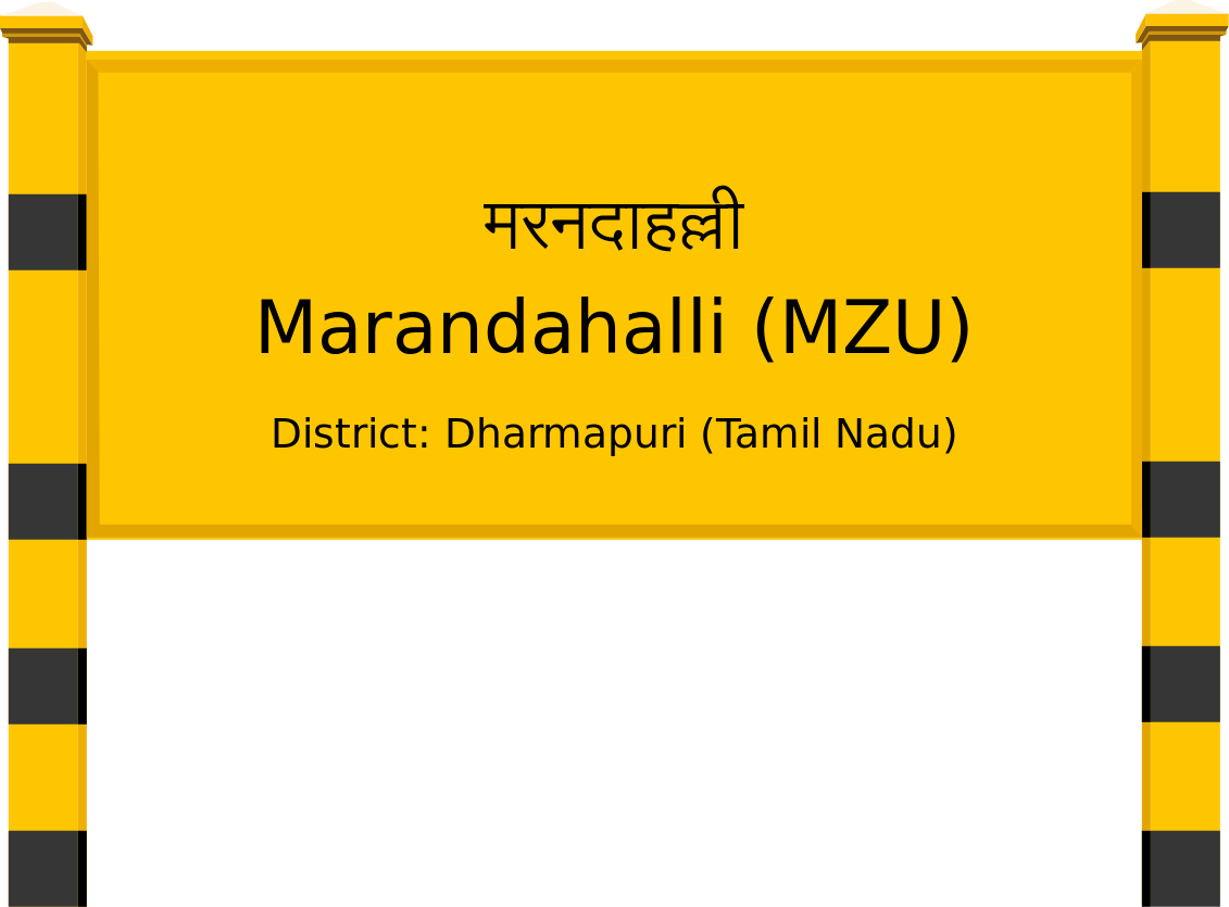 Marandahalli (MZU) Railway Station