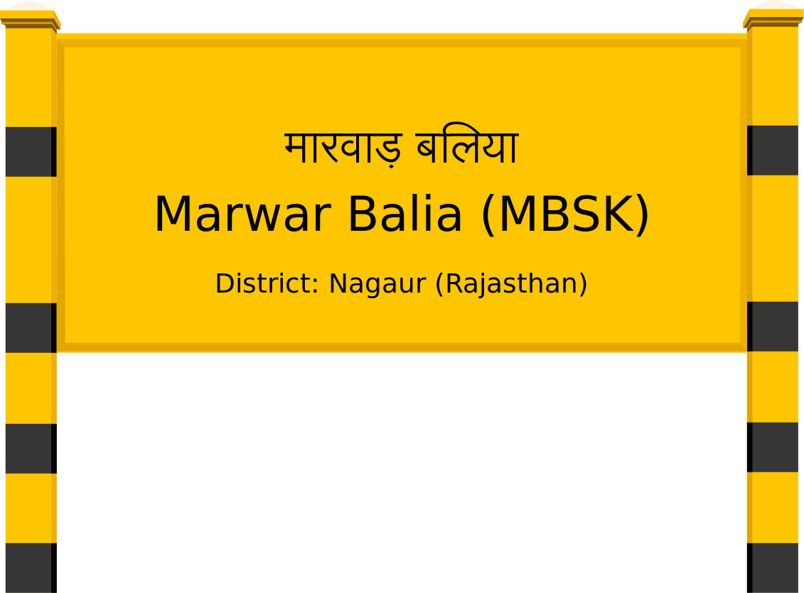 Marwar Balia (MBSK) Railway Station