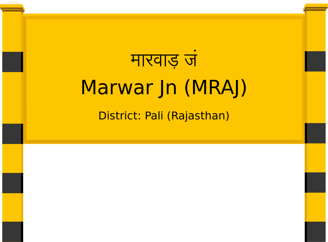 Marwar Jn (MRAJ) Railway Station