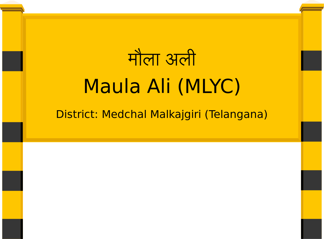 Maula Ali (MLYC) Railway Station
