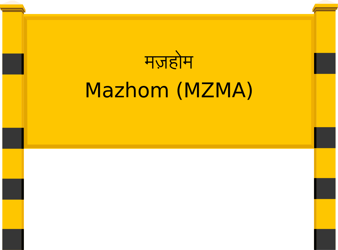 Mazhom (MZMA) Railway Station