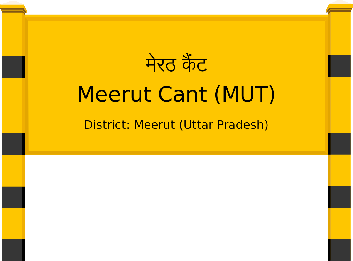Meerut Cant (MUT) Railway Station