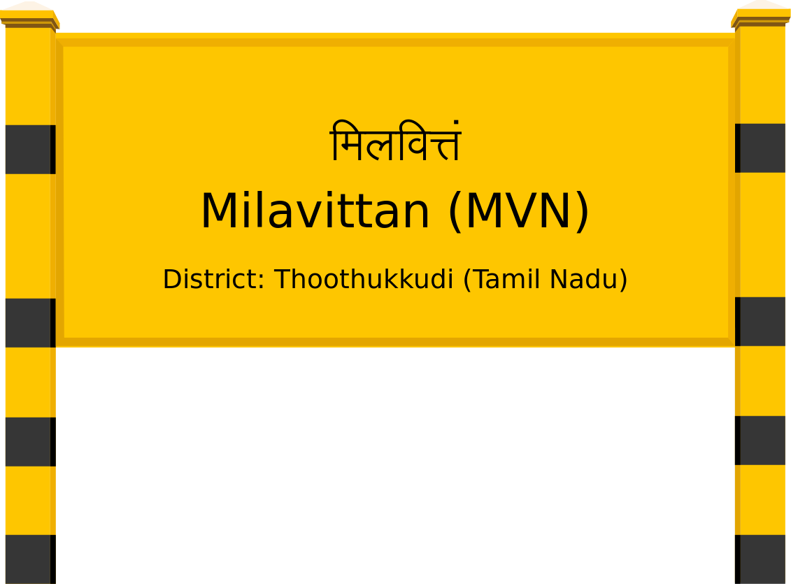 Milavittan (MVN) Railway Station