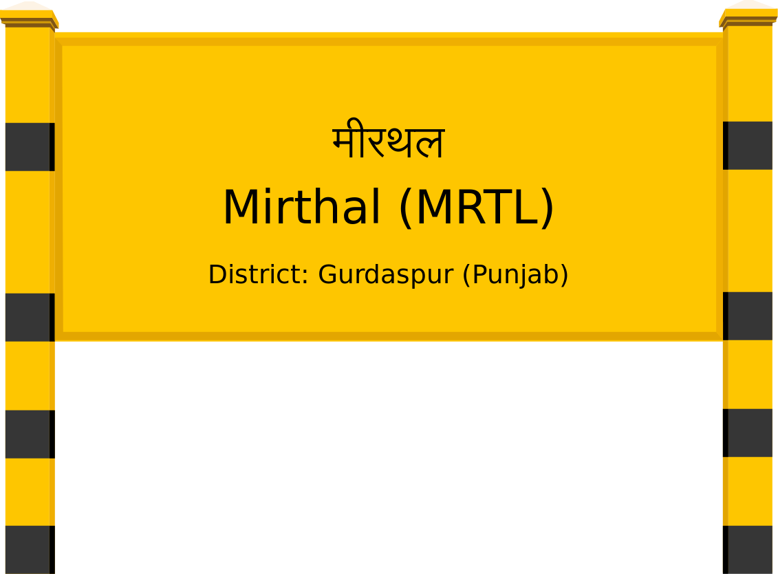 Mirthal (MRTL) Railway Station