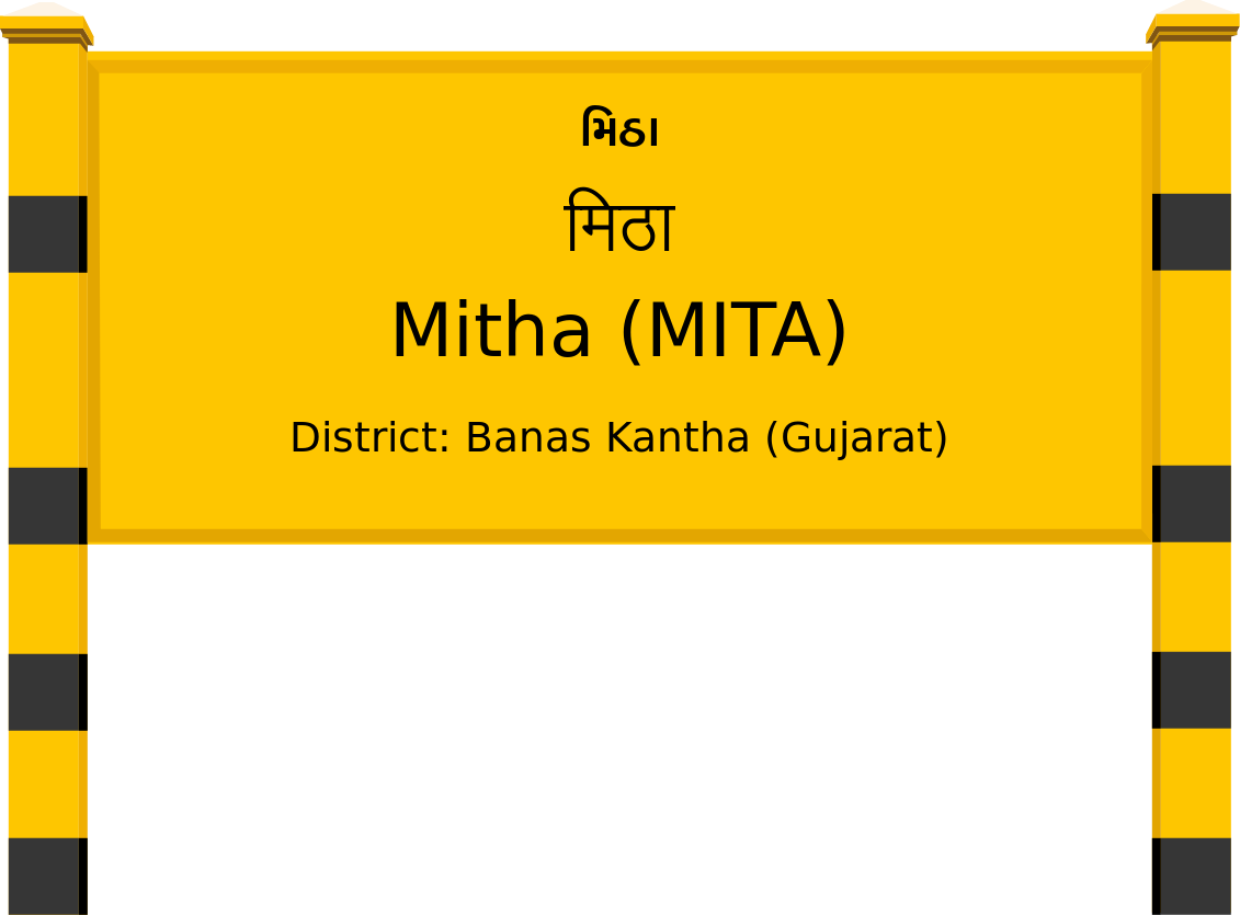Mitha (MITA) Railway Station