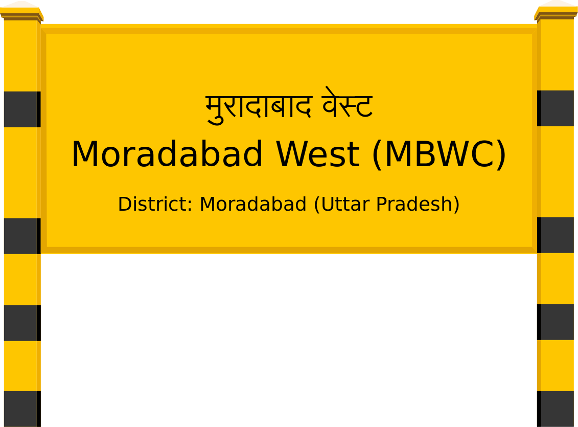 Moradabad West (MBWC) Railway Station