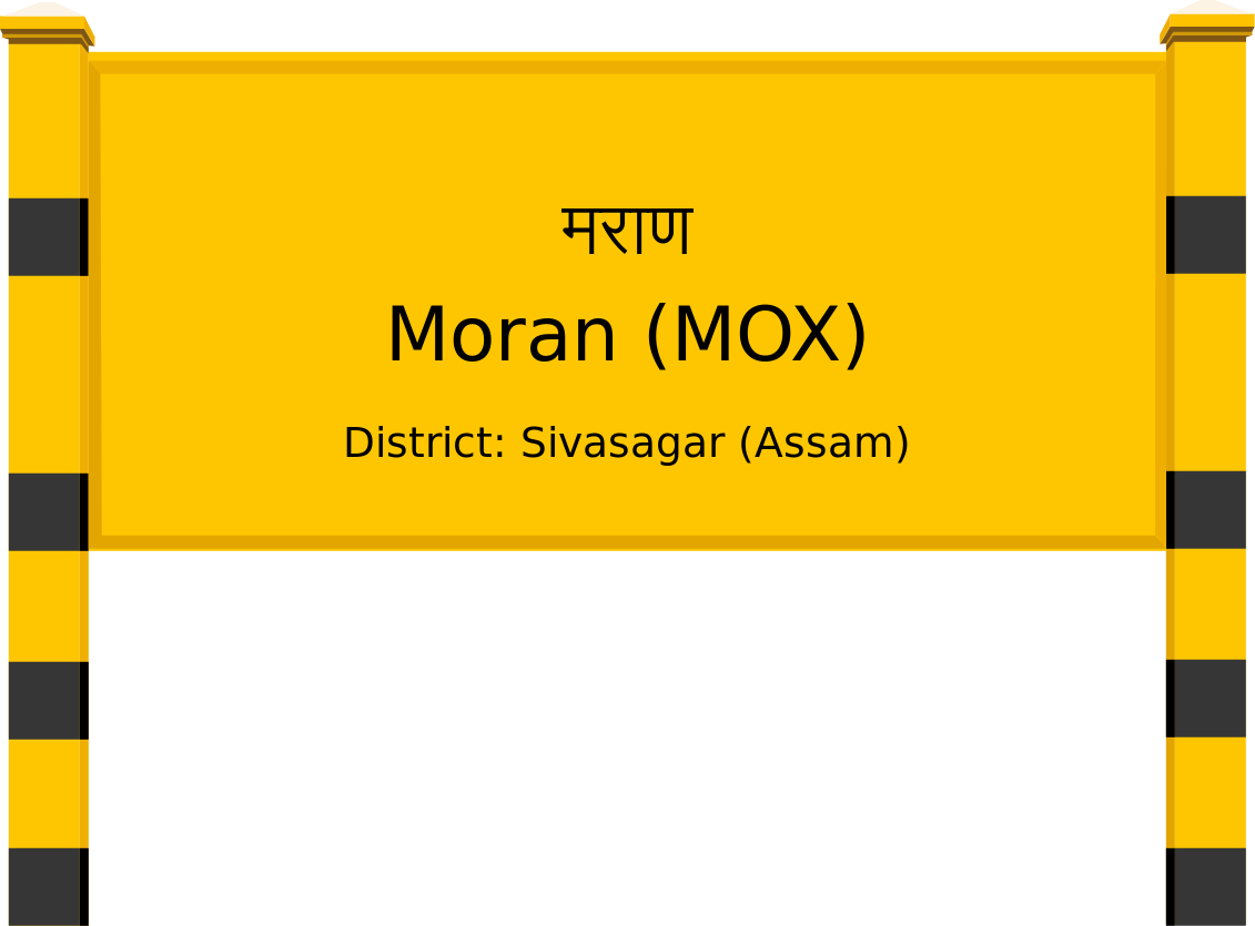 Moran (MOX) Railway Station