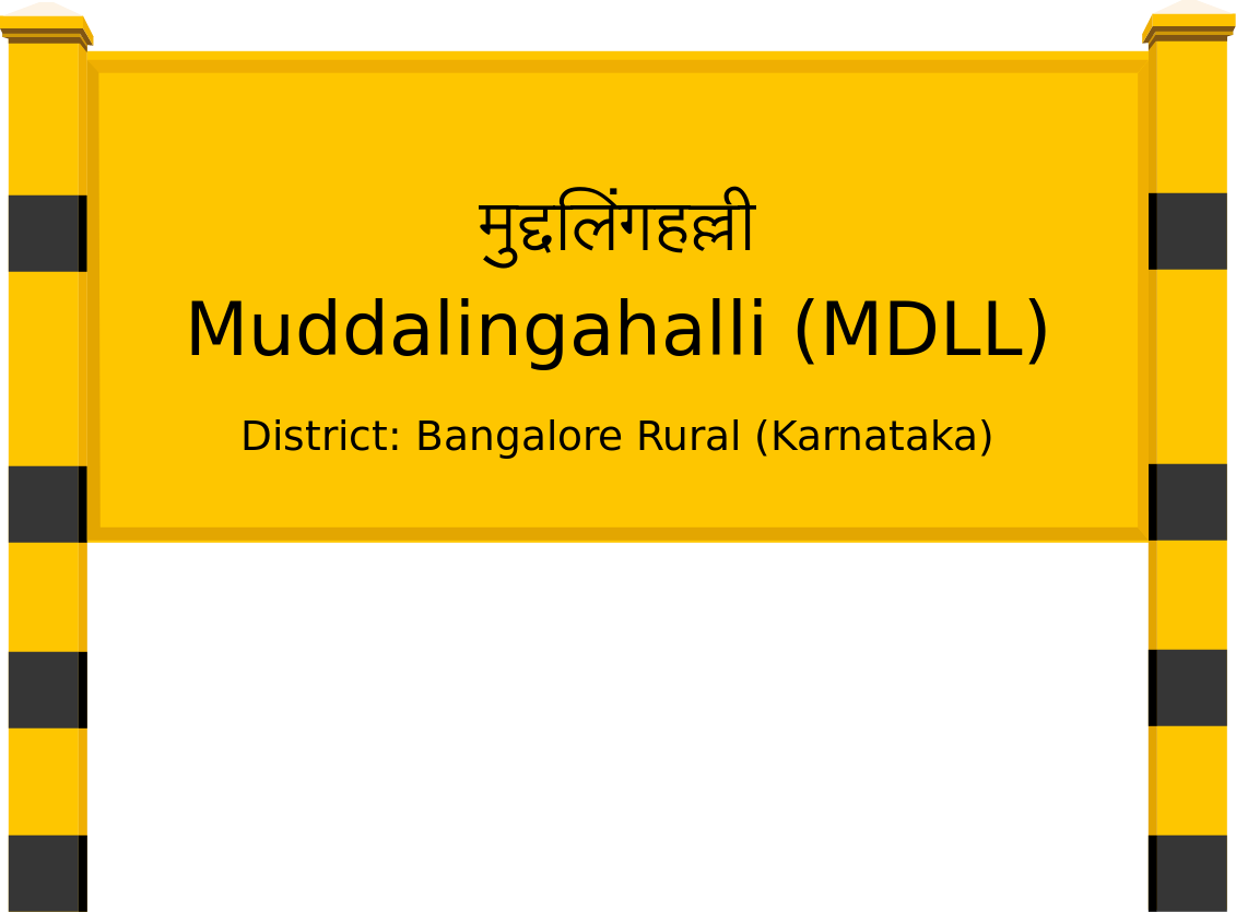 Muddalingahalli (MDLL) Railway Station