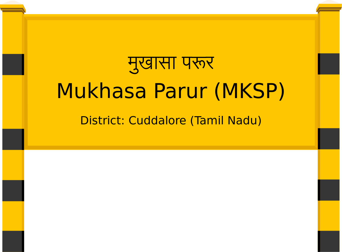 Mukhasa Parur (MKSP) Railway Station