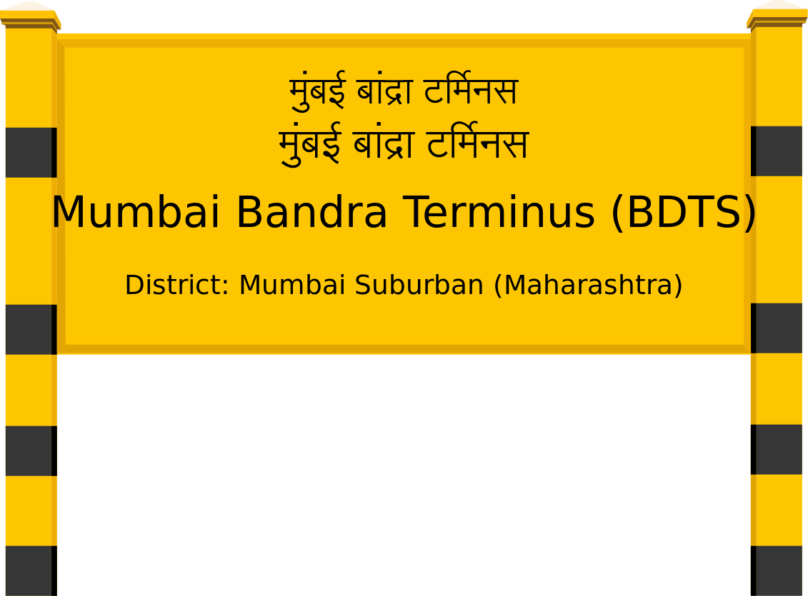 Mumbai Bandra Terminus (BDTS) Railway Station