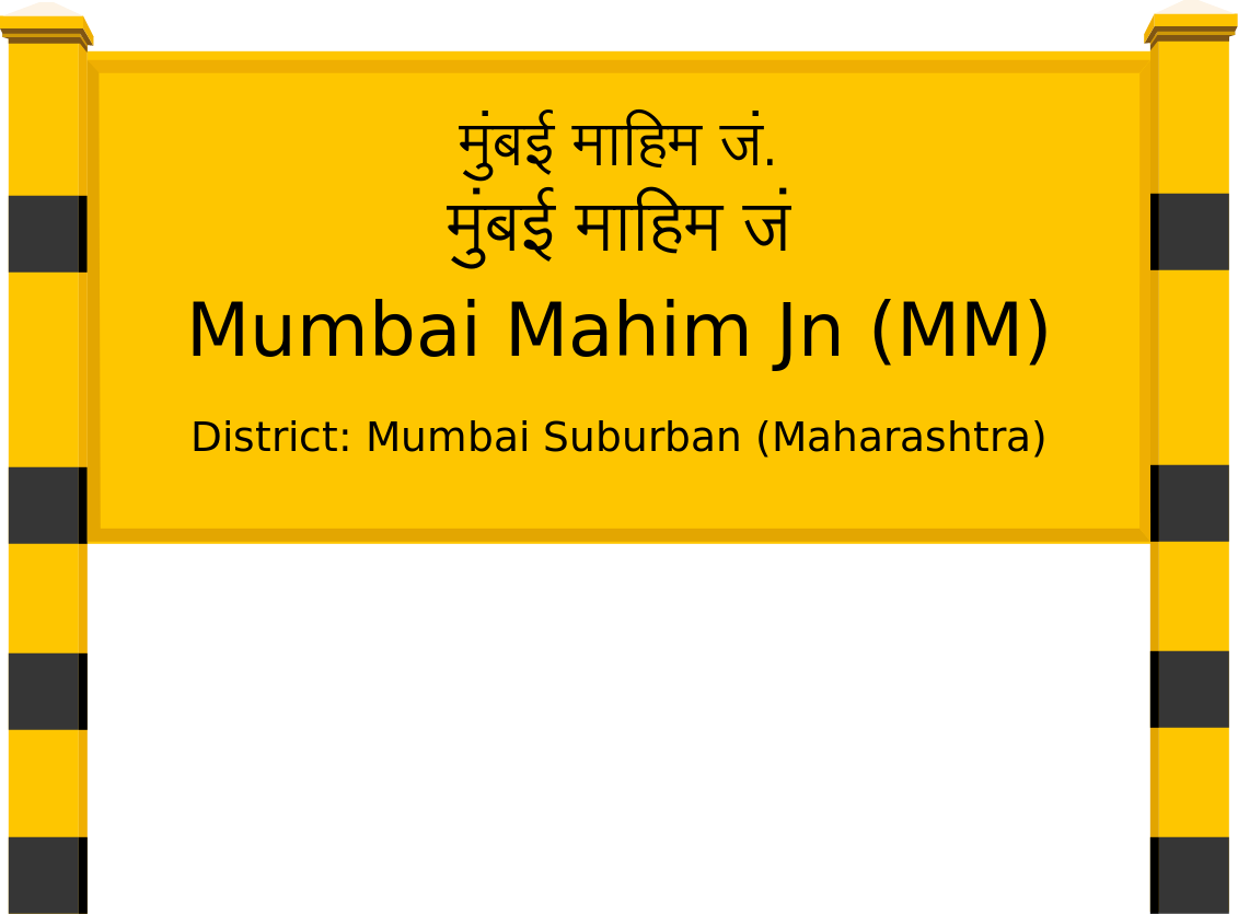 Mumbai Mahim Jn (MM) Railway Station