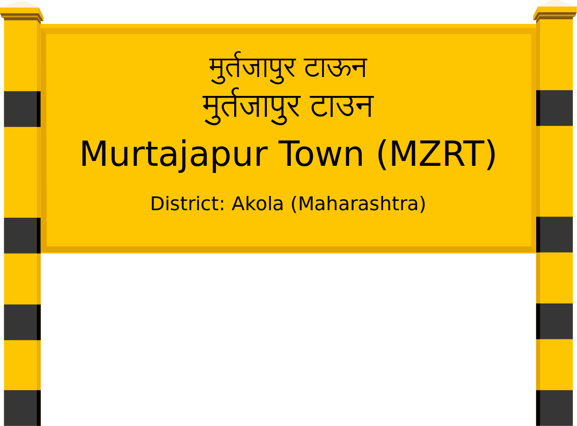 Murtajapur Town (MZRT) Railway Station