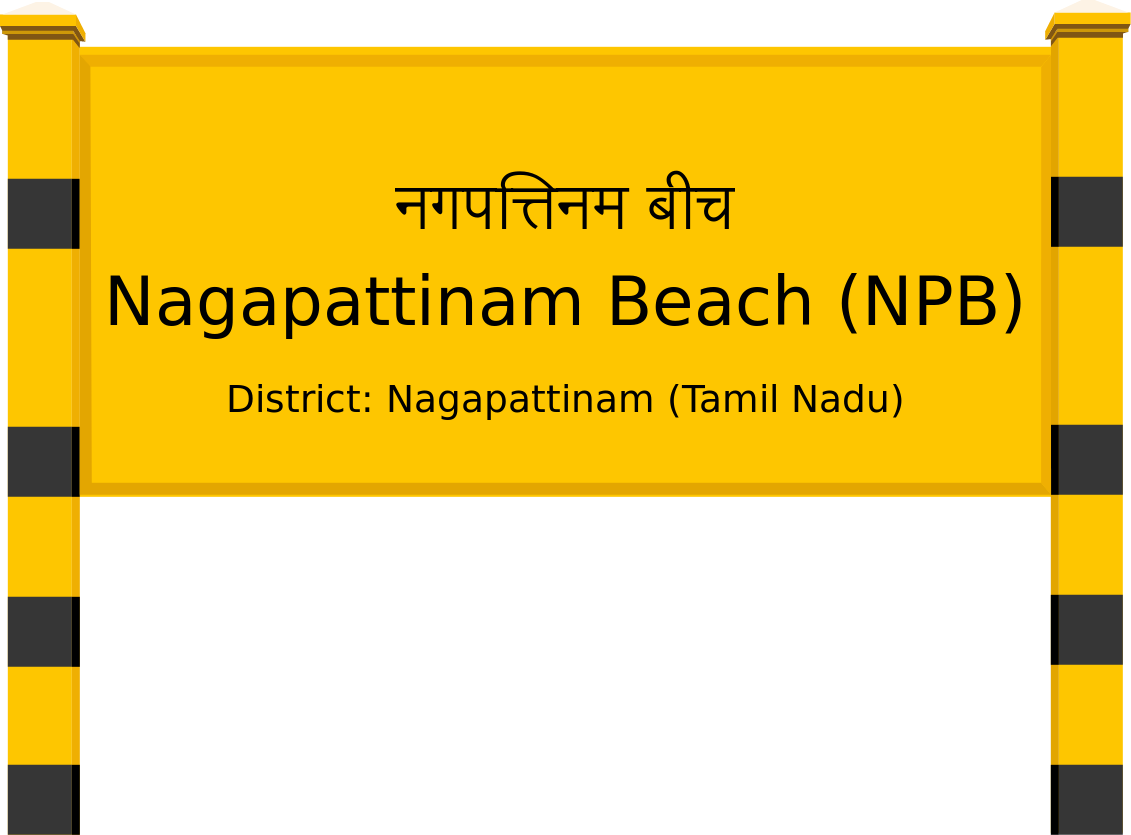 Nagapattinam Beach (NPB) Railway Station
