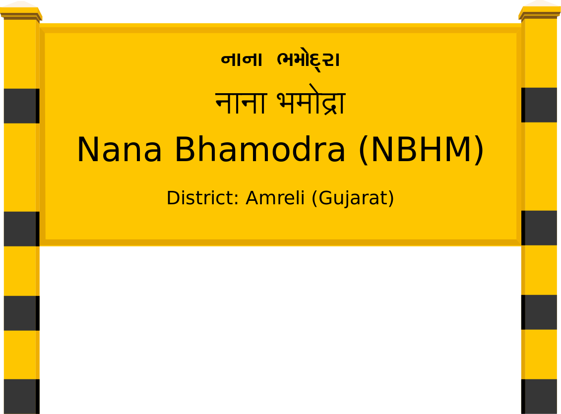 Nana Bhamodra (NBHM) Railway Station