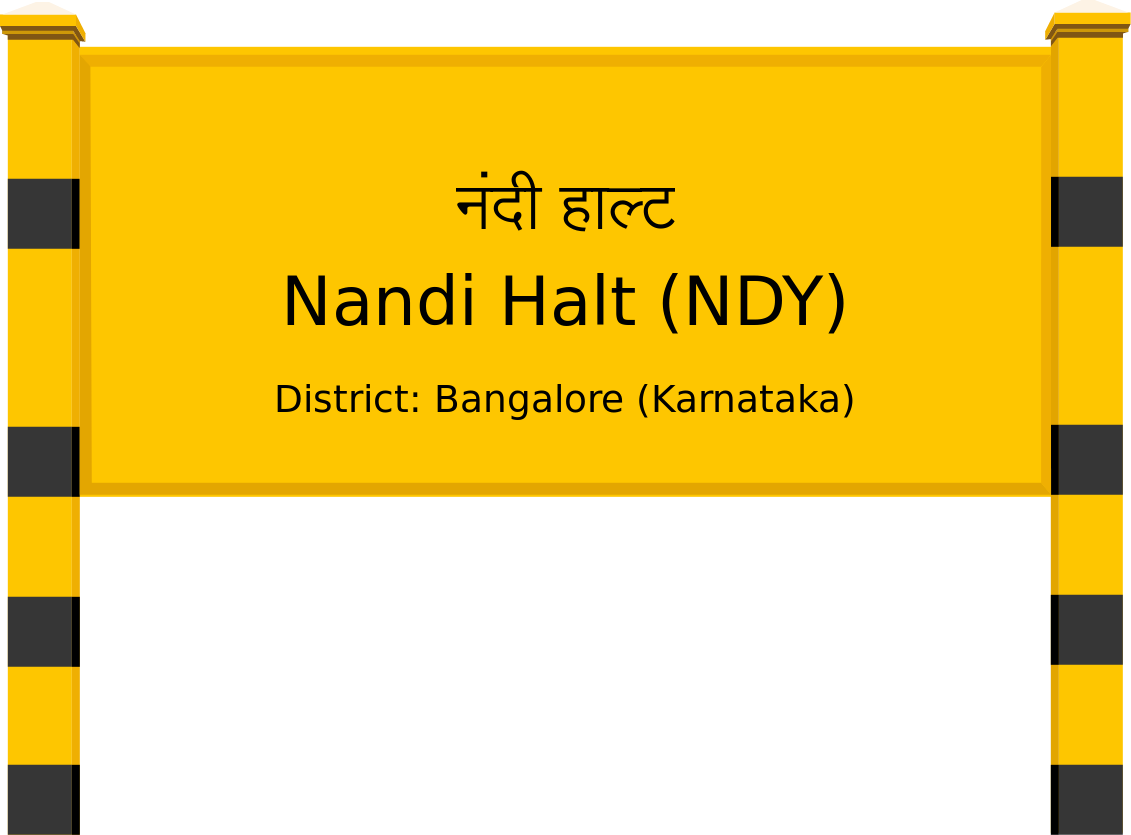 Nandi Halt (NDY) Railway Station
