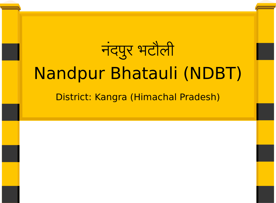 Nandpur Bhatauli (NDBT) Railway Station