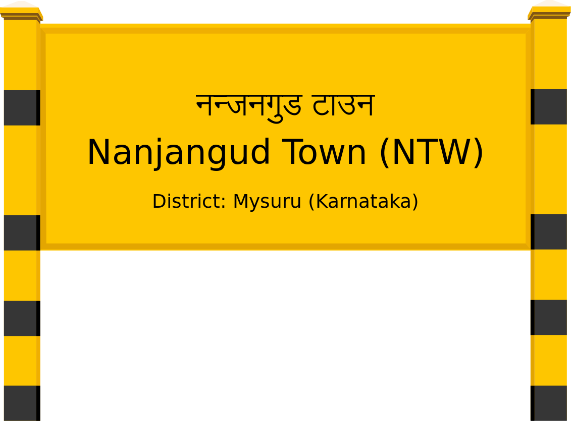 Nanjangud Town (NTW) Railway Station
