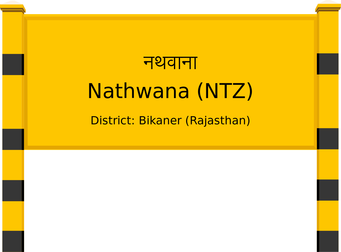 Nathwana (NTZ) Railway Station