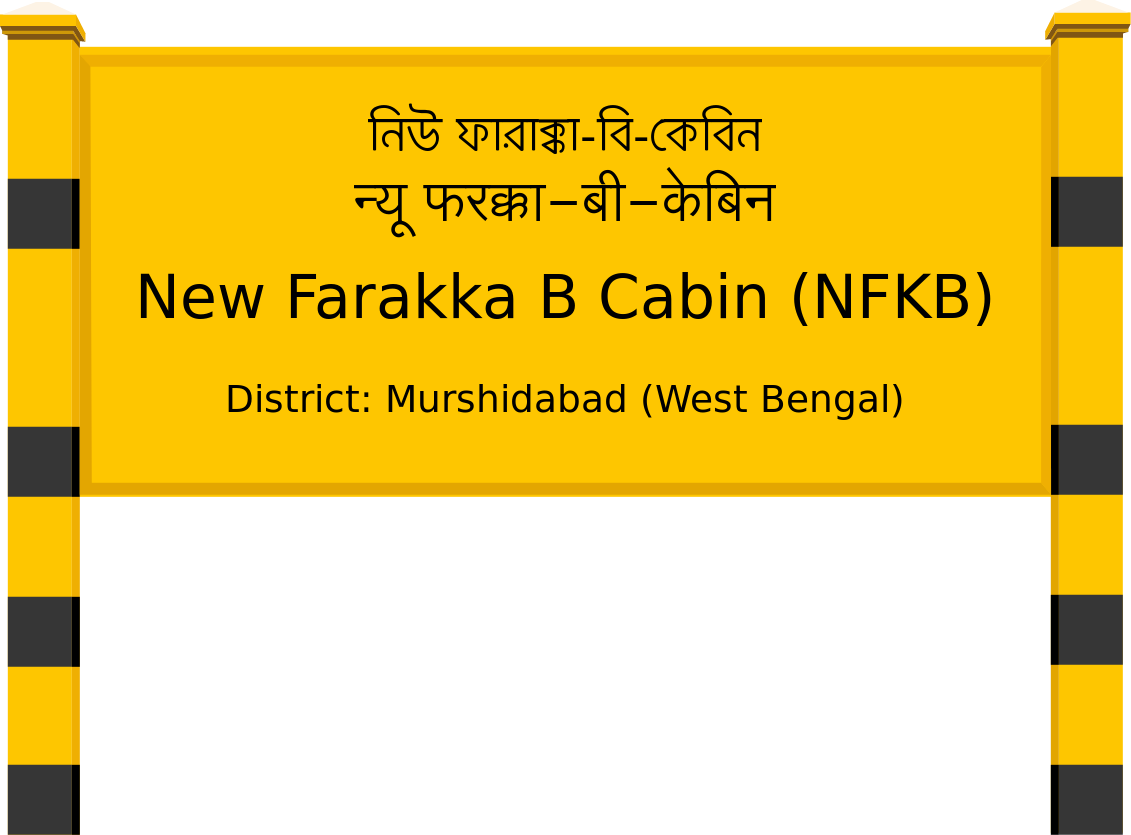 New Farakka B Cabin (NFKB) Railway Station