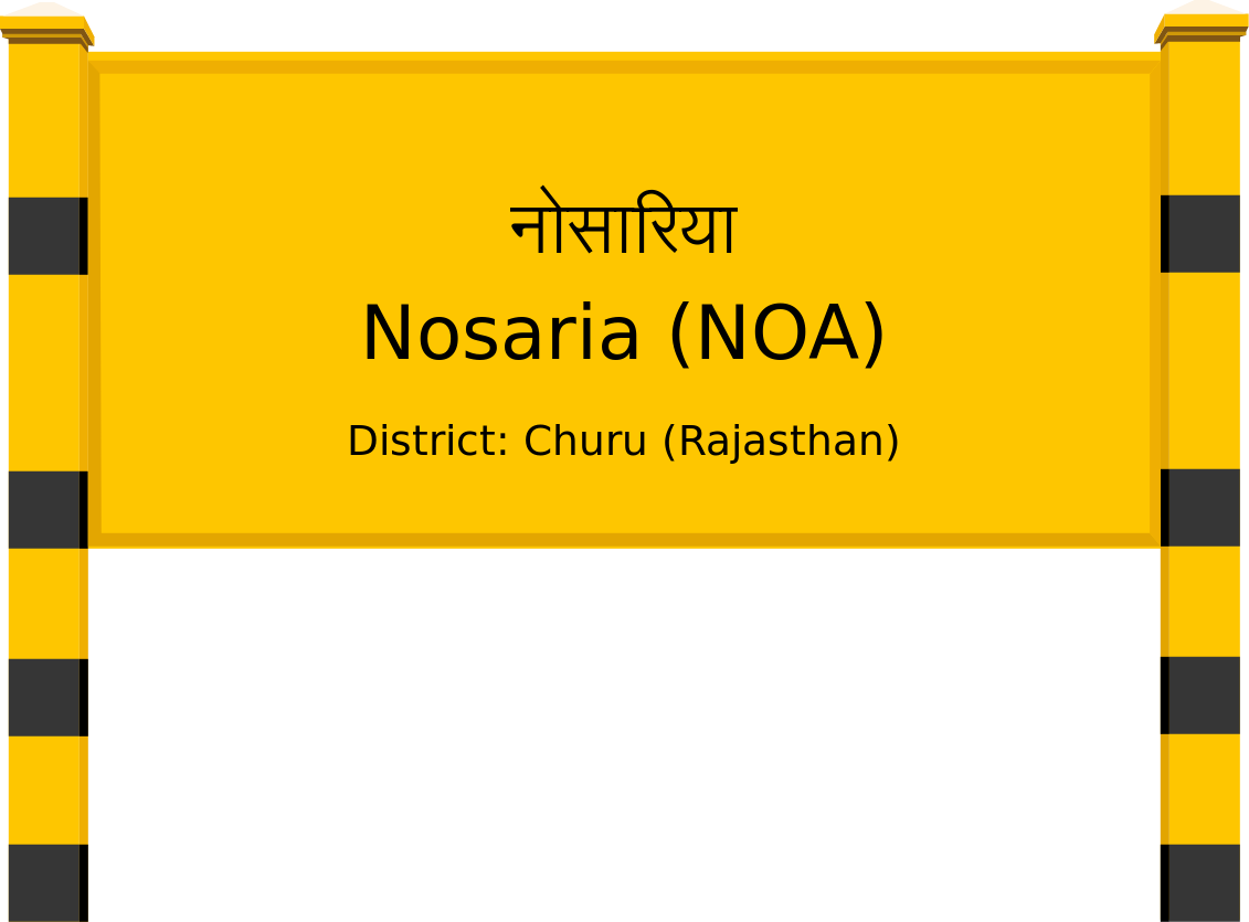 Nosaria (NOA) Railway Station