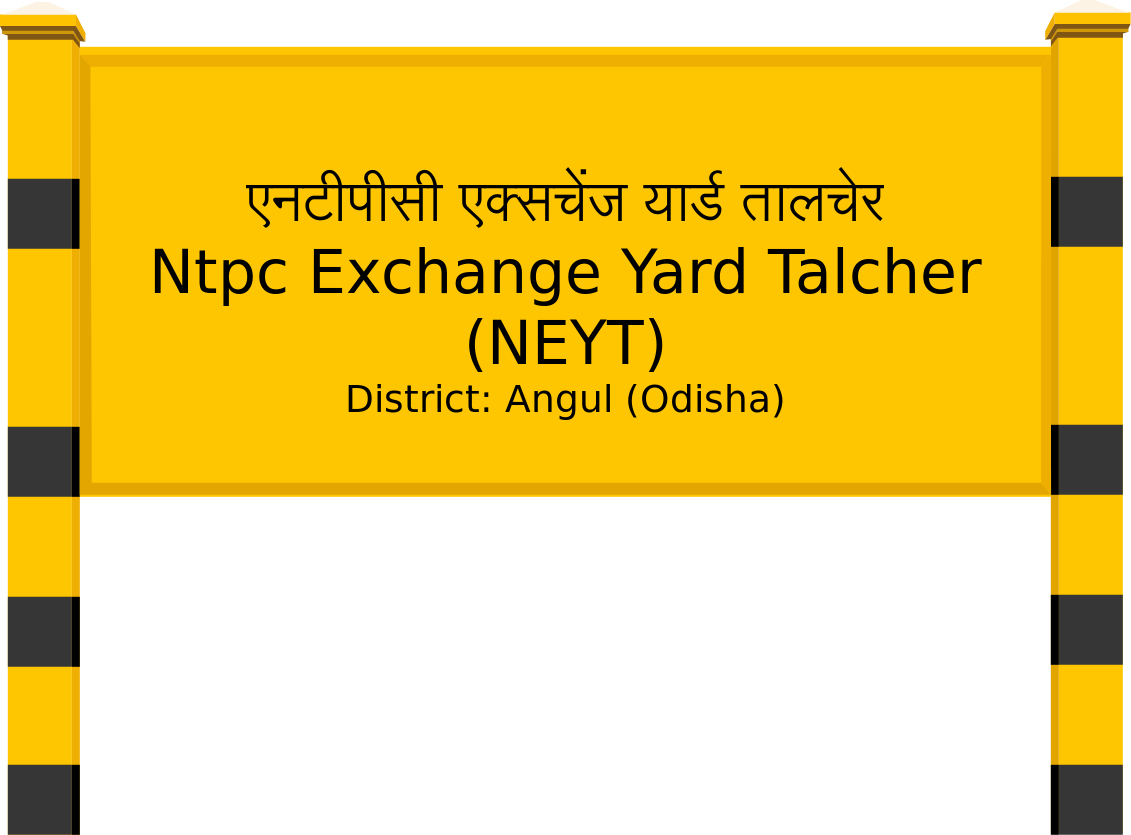 Ntpc Exchange Yard Talcher (NEYT) Railway Station