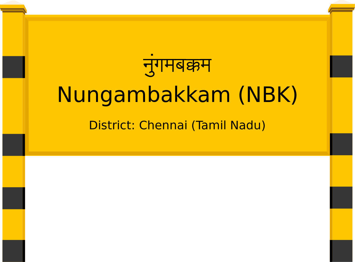 Nungambakkam (NBK) Railway Station