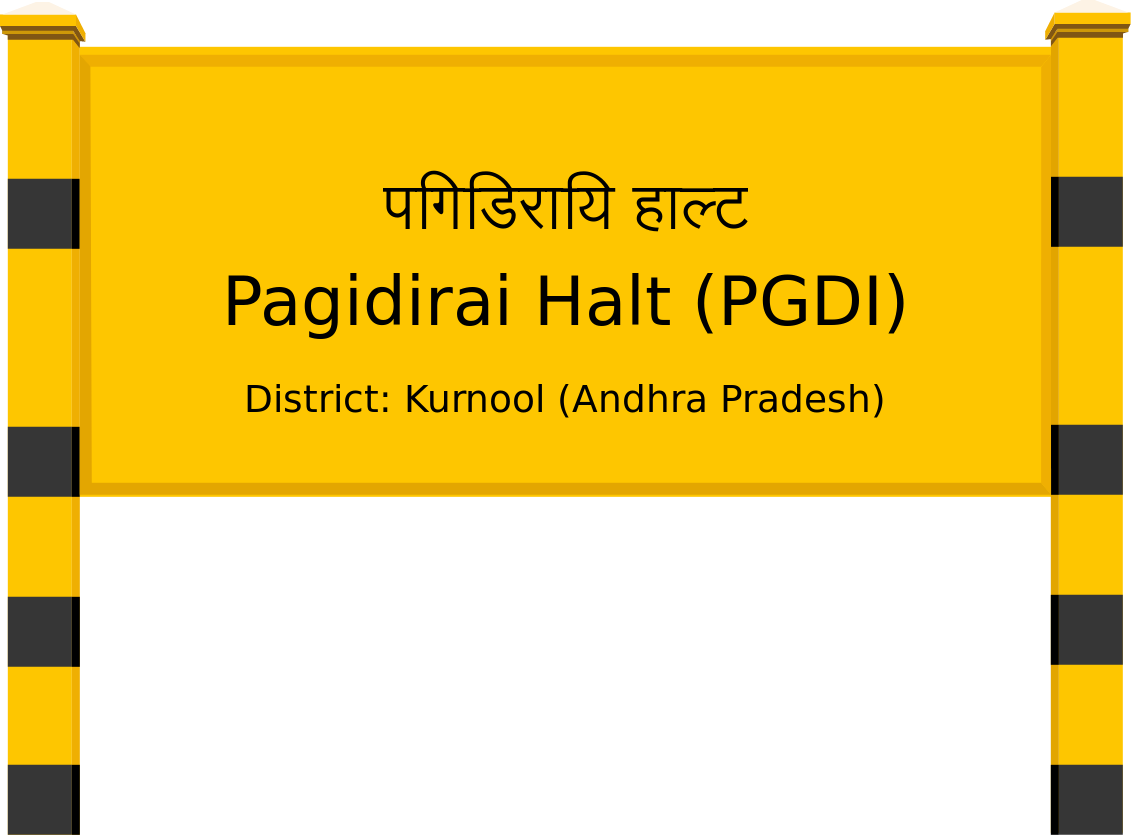 Pagidirai Halt (PGDI) Railway Station