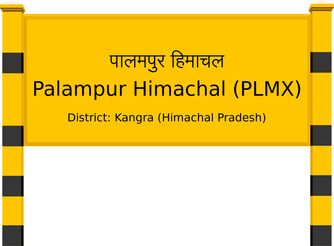 Palampur Himachal (PLMX) Railway Station