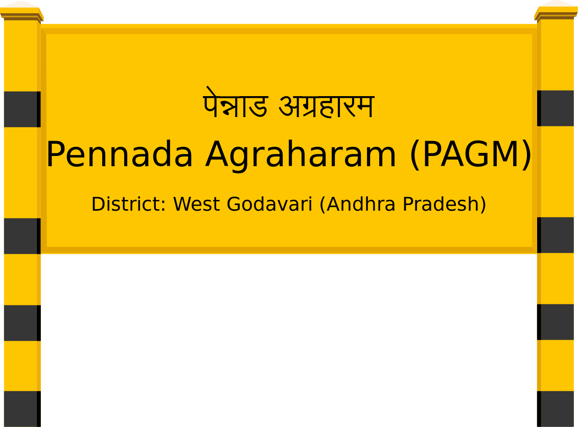 Pennada Agraharam (PAGM) Railway Station