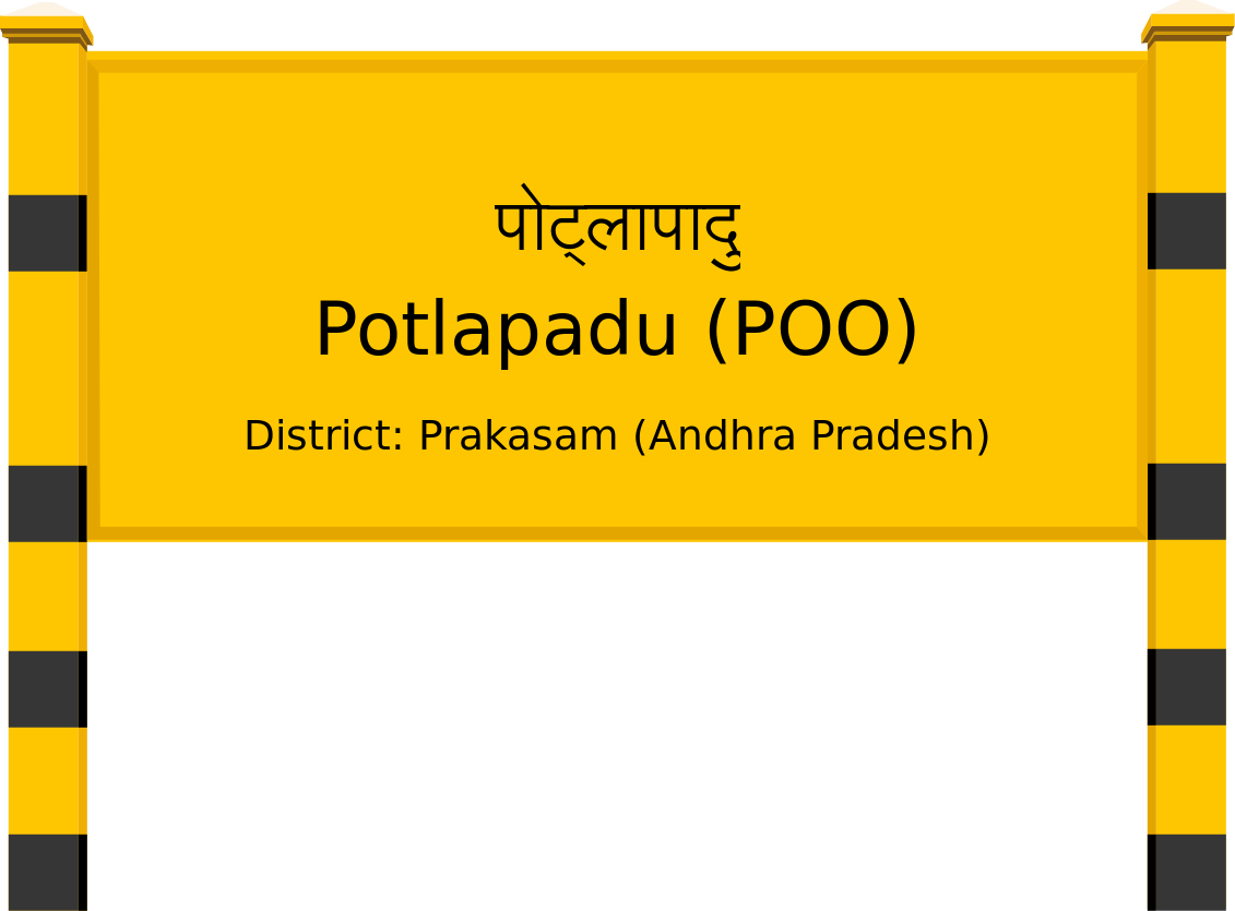 Potlapadu (POO) Railway Station