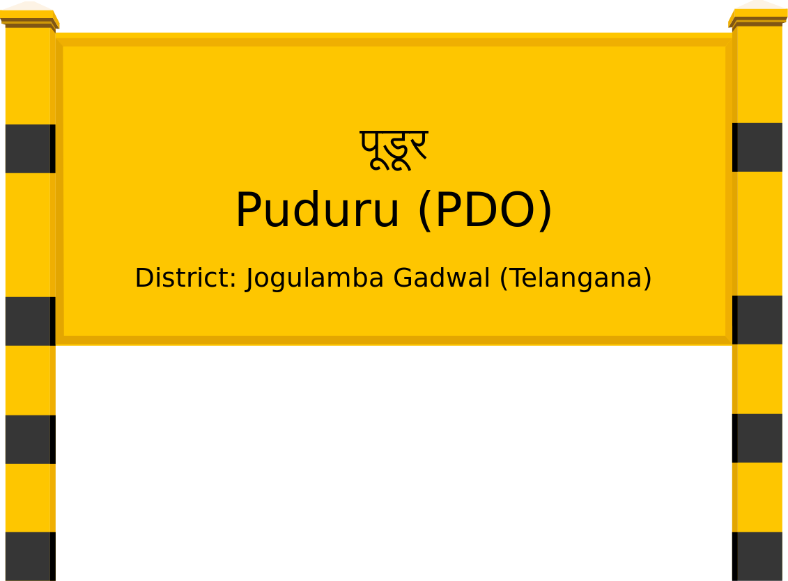 Puduru (PDO) Railway Station