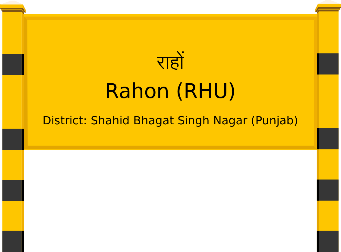 Rahon (RHU) Railway Station