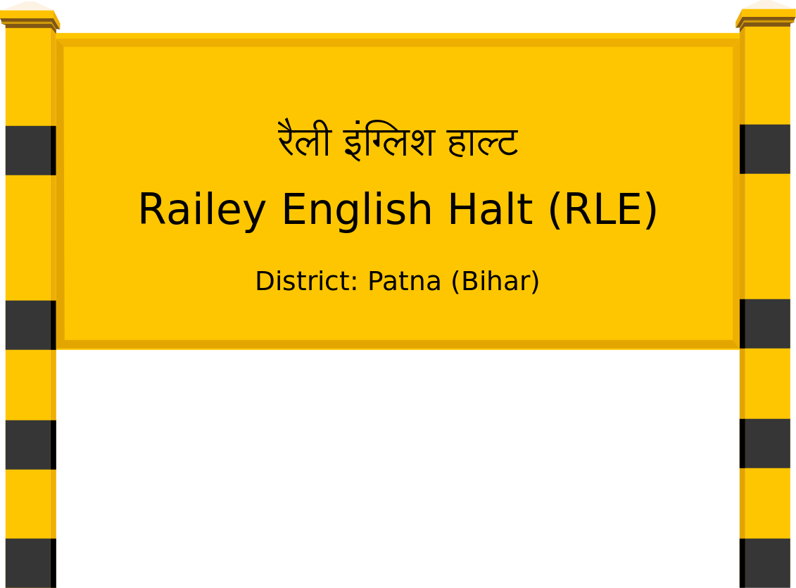 Railey English Halt (RLE) Railway Station