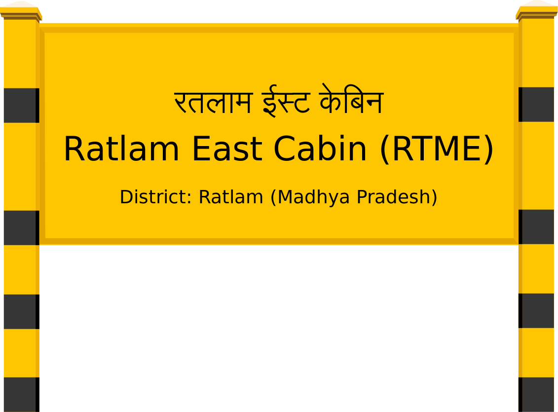 Ratlam East Cabin (RTME) Railway Station