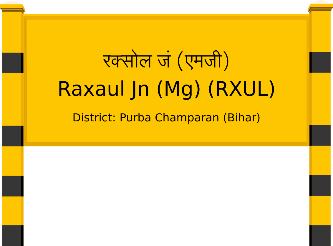 Raxaul Jn (Mg) (RXUL) Railway Station