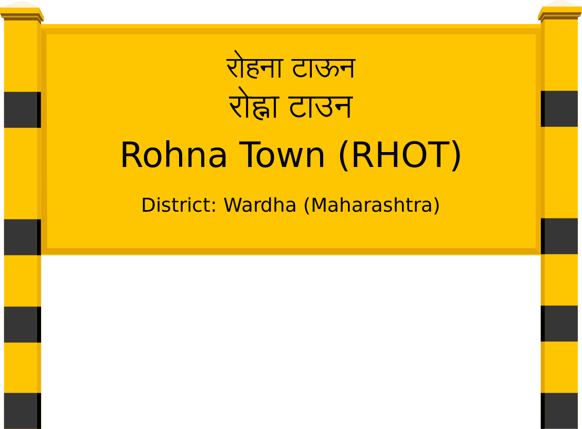 Rohna Town (RHOT) Railway Station
