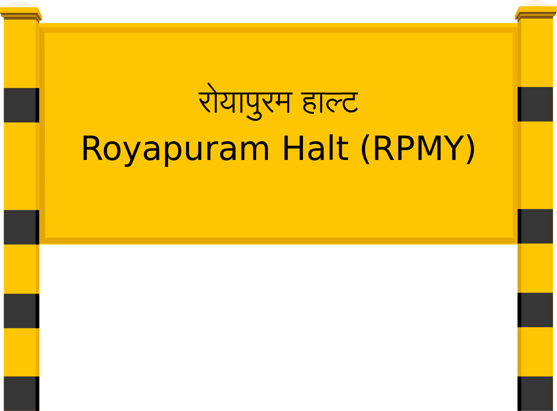 Royapuram Halt (RPMY) Railway Station