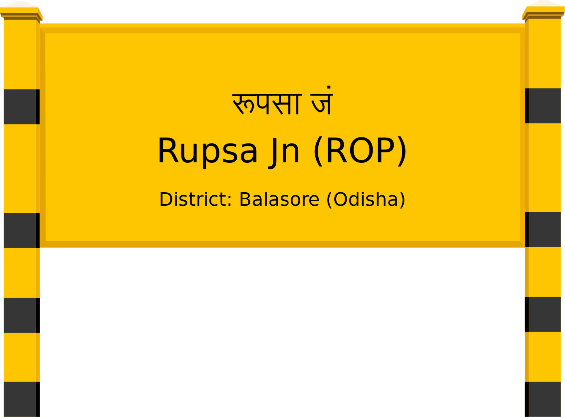 Rupsa Jn (ROP) Railway Station