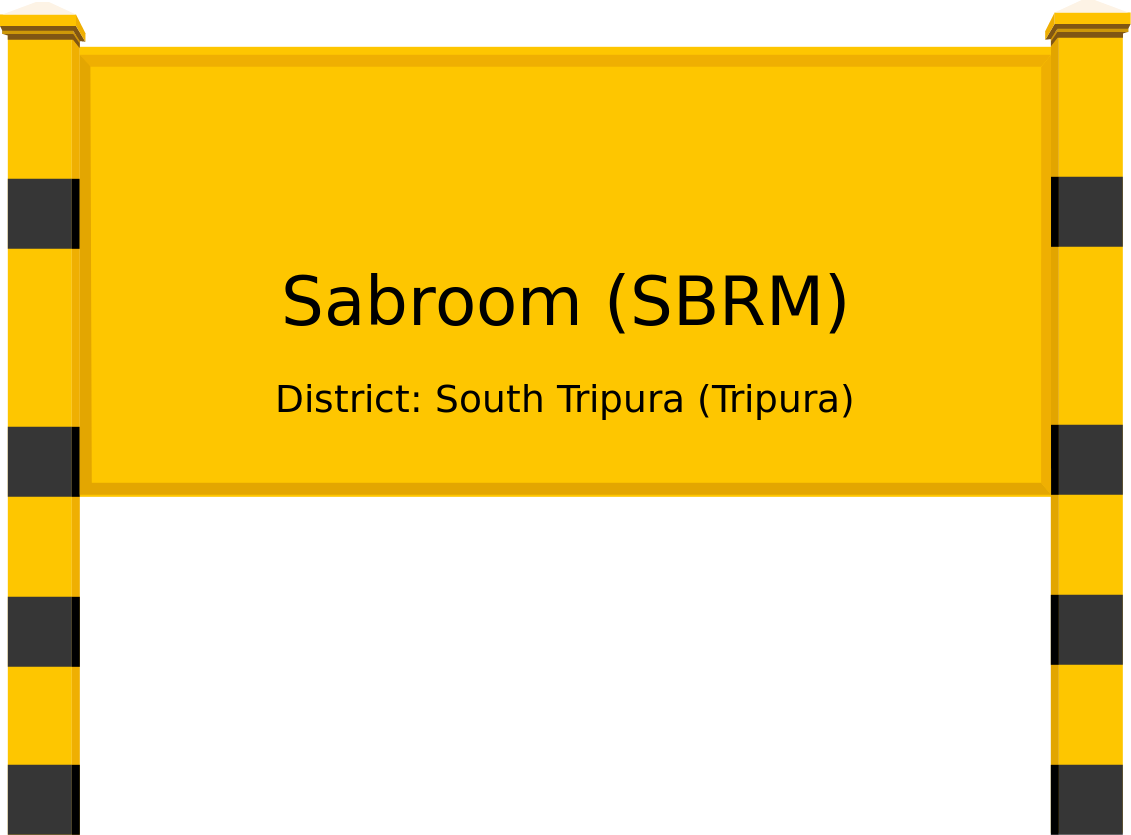 Sabroom (SBRM) Railway Station