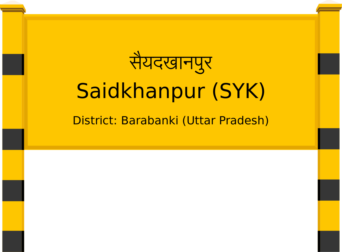 Saidkhanpur (SYK) Railway Station
