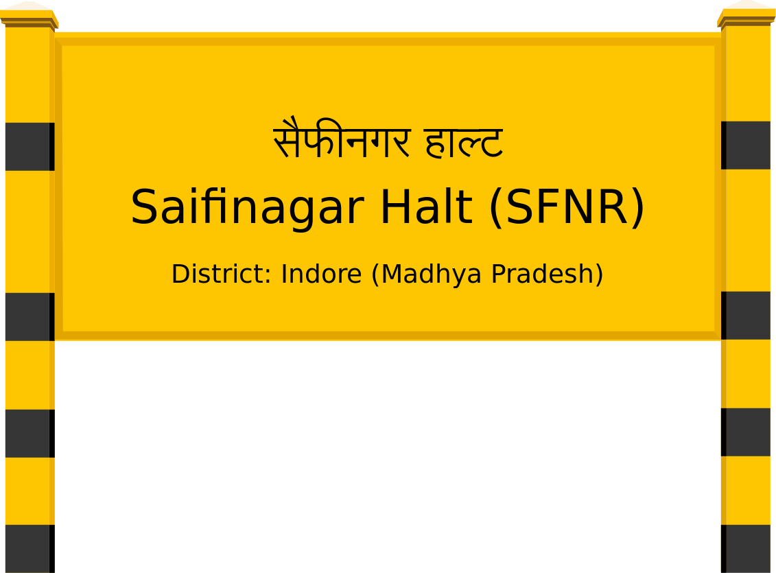 Saifinagar Halt (SFNR) Railway Station