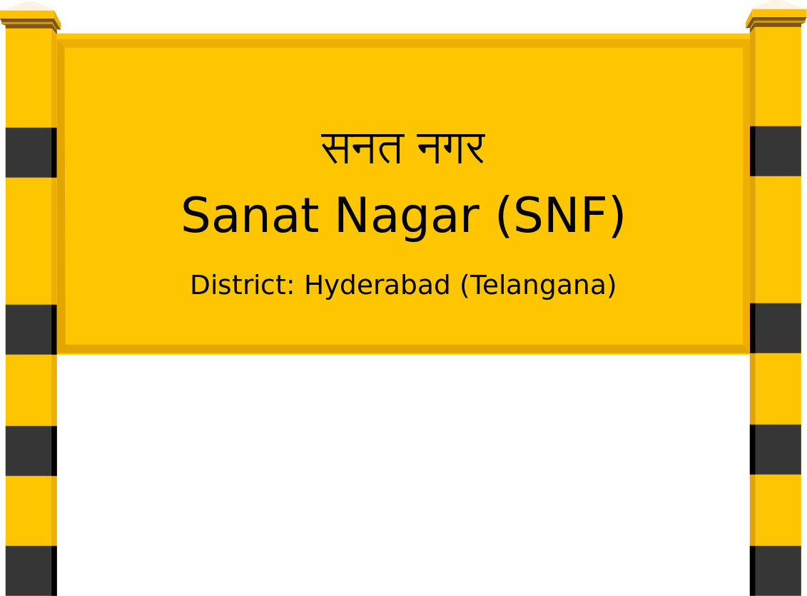 Sanat Nagar (SNF) Railway Station
