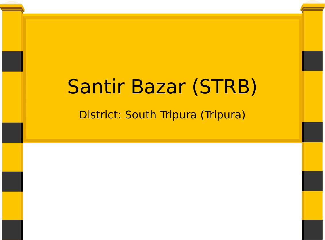 Santir Bazar (STRB) Railway Station