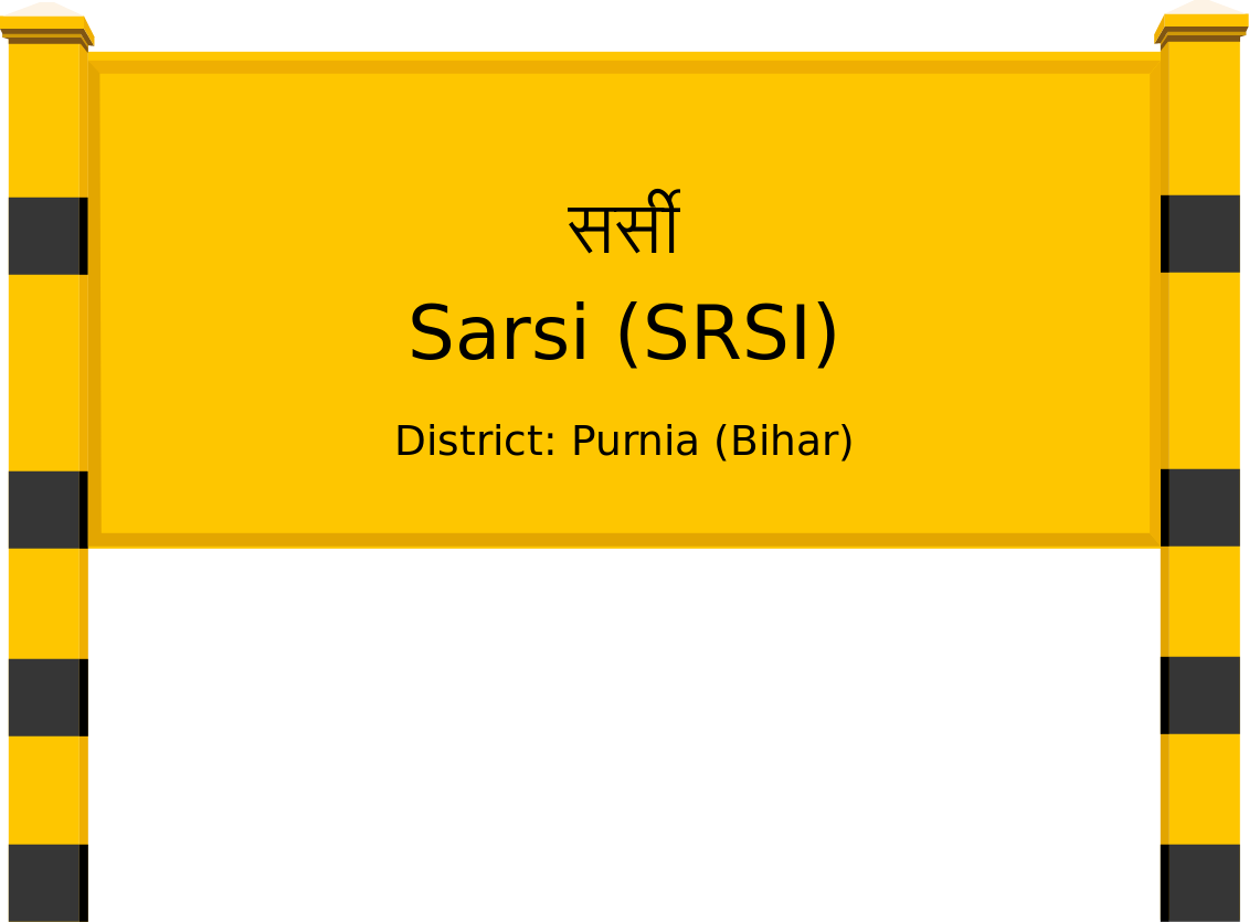Sarsi (SRSI) Railway Station